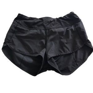 Black Lululemon Running Shorts